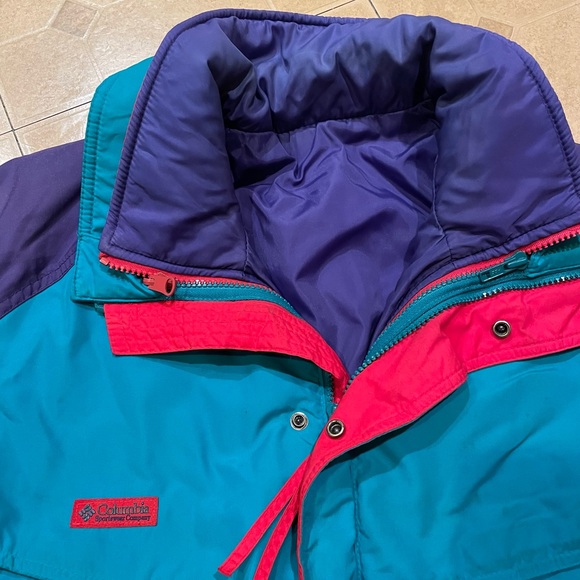 Vintage Two In One Columbia Powder Keg Jacket Size Medium - Picture 2 of 7